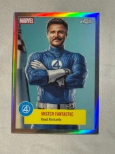 2025 Topps Chrome Marvel Studios Four First Steps Mister Fantastic #FF-1