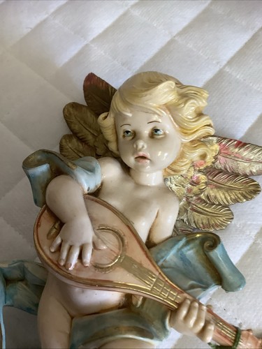 Vintage FONTANINI Angel Cherub Figurine -simonelli Depose ITALY 1984 - Picture 3 of 8