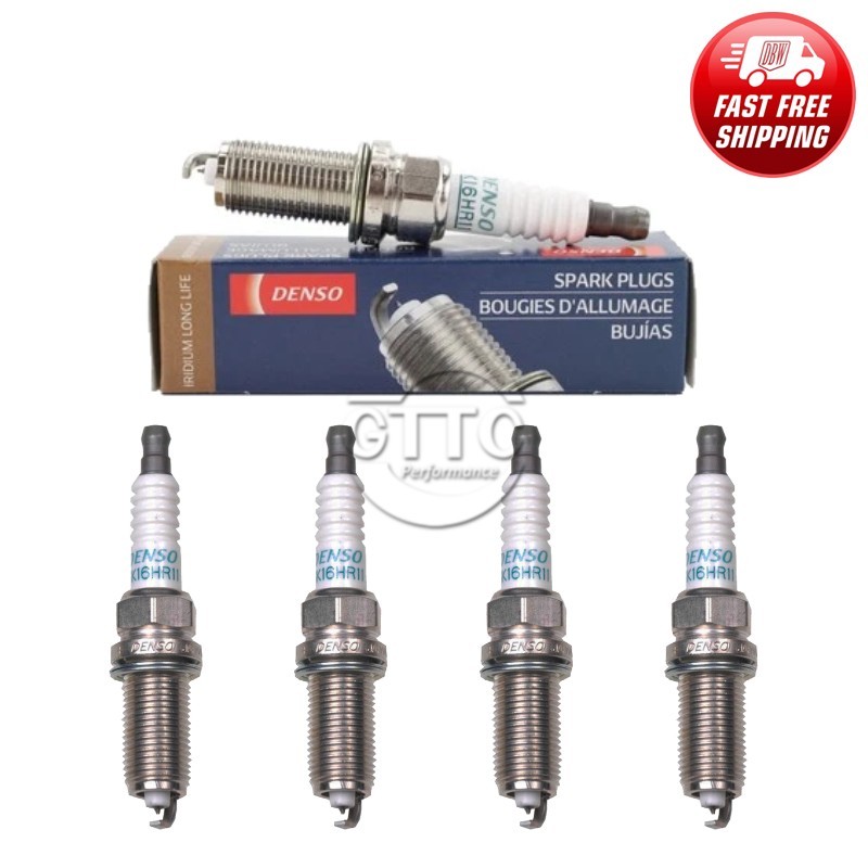 Genuine DENSO Iridium Long Life Spark Plug 4PCS for Chrysler Dodge Fiat Jeep L4