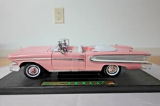 Yat Ming 92298 1958 Pink Edsel Citation Convertible Road Legends  1:18 Scale
