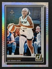 2025 Panini Donruss WNBA - Dana Evans #37 - Holo Las Vegas Aces