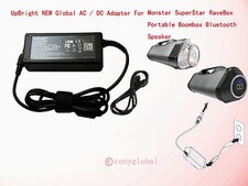 18V AC Adapter For Monster SuperStar Blaster Splashproof Bluetooth Speaker Power