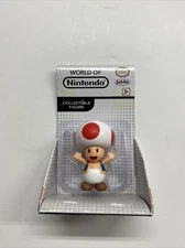 Red Toad 2.5" Figure - World of Nintendo - New