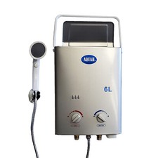 AQUAH OUTDOOR PROPANE TANKLESS GAS WATER HEATER 6L UP TO 2.0 GPM