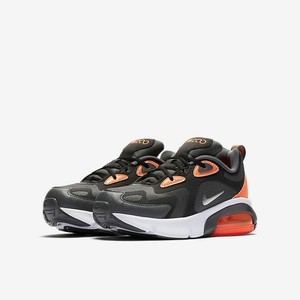 nike air 200 black and orange
