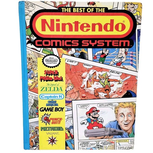 The Best Of The Nintendo Comics System Hardcover Book Valiant 1990