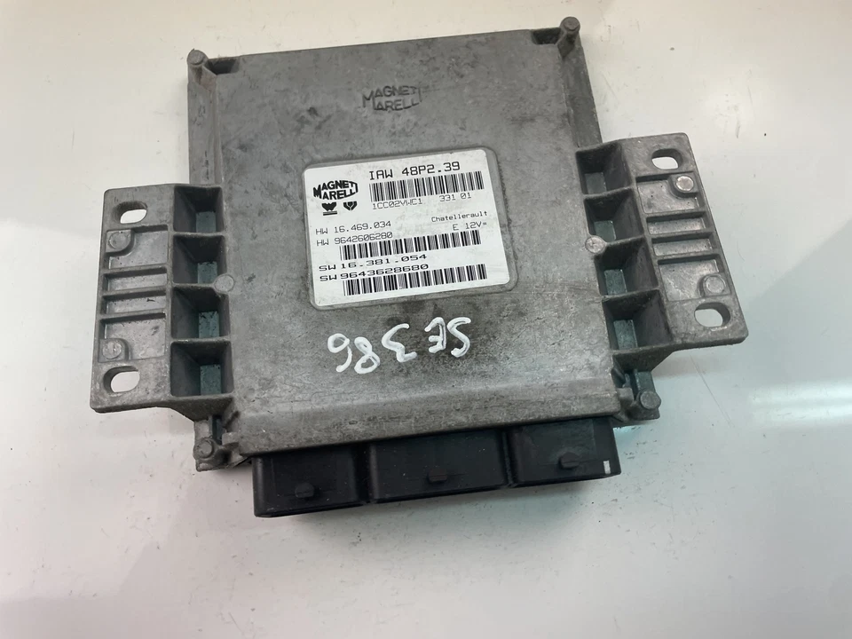 Centralina motore PEUGEOT 406 8B 9642606280 9643628680 ECU 2002 17213848 - Immagine 2 di 4