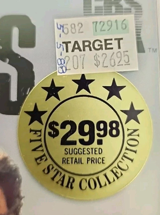 Moses VHS SEALED Watermarks CBS Fox NO BARCODE Burt Lancaster Anthony Quayle VTG - Image 2 of 4