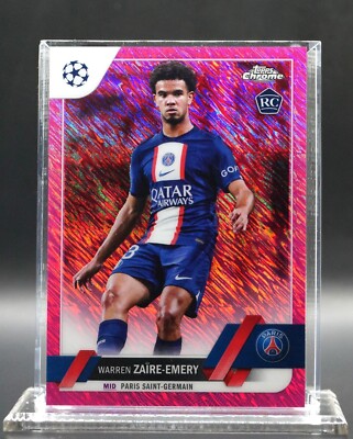 Warren Zaïre-Emery /250 RC Topps UEFA Champions League Rookie Soccer