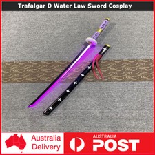 ONE PIECE Trafalgar D Water Law LED Sword Cosplay Prop Glowing Replica Form