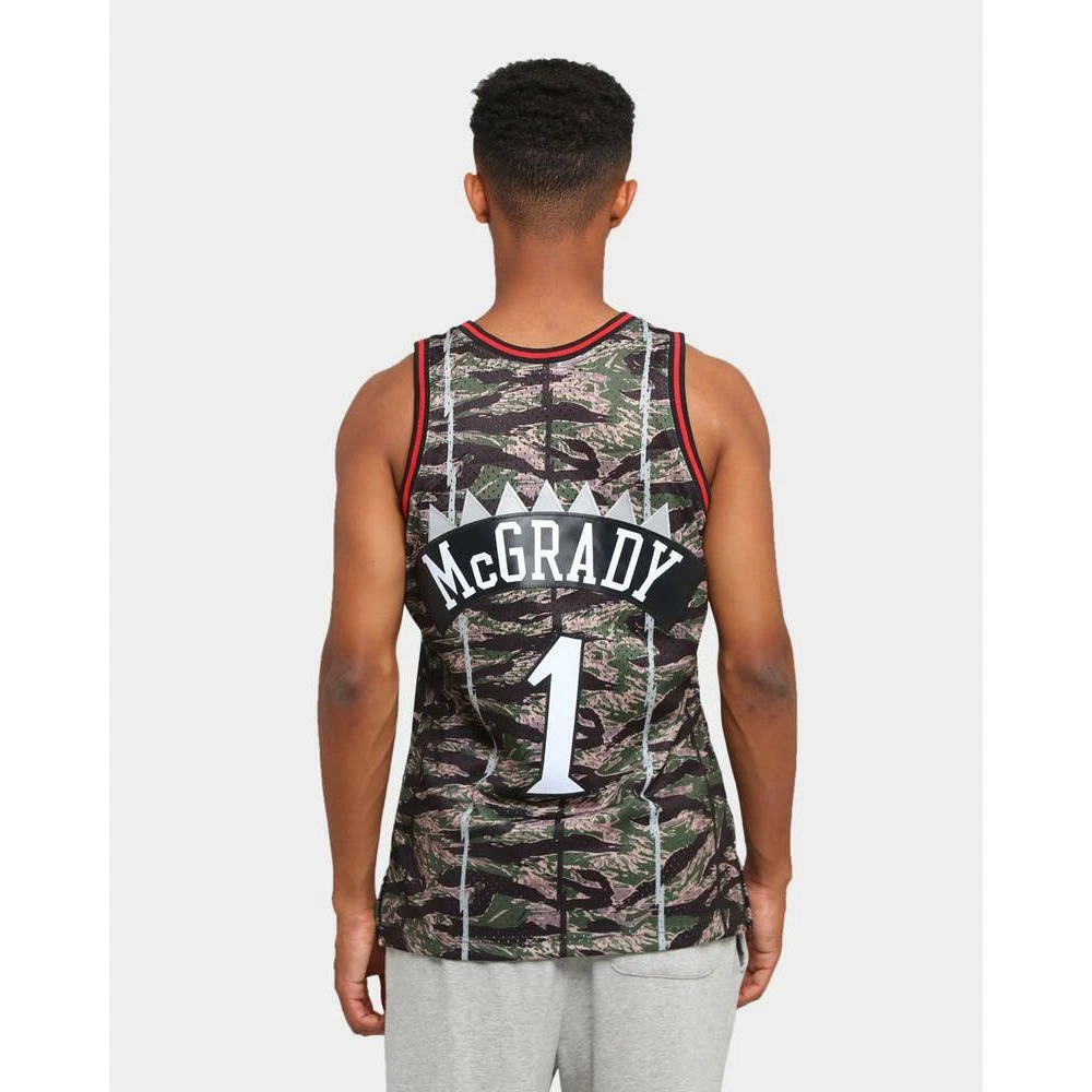 Mitchell & Ness Tracy Mcgrady Toronto Raptors Woodland Camo Swingman Jersey  for Men