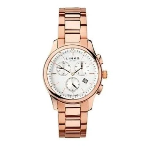 Links of london clearance rose gold watch