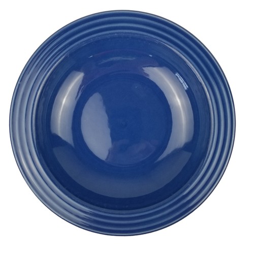 Vintage Emile Henry Le Potier Blue Lavande Soup Pasta Bowl French VERY