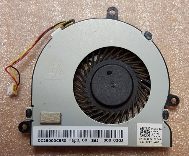 DELL Inspiron 15 3521 15 3537 15R 5521 15R 5537 CPU Fan 74X7K OEM 