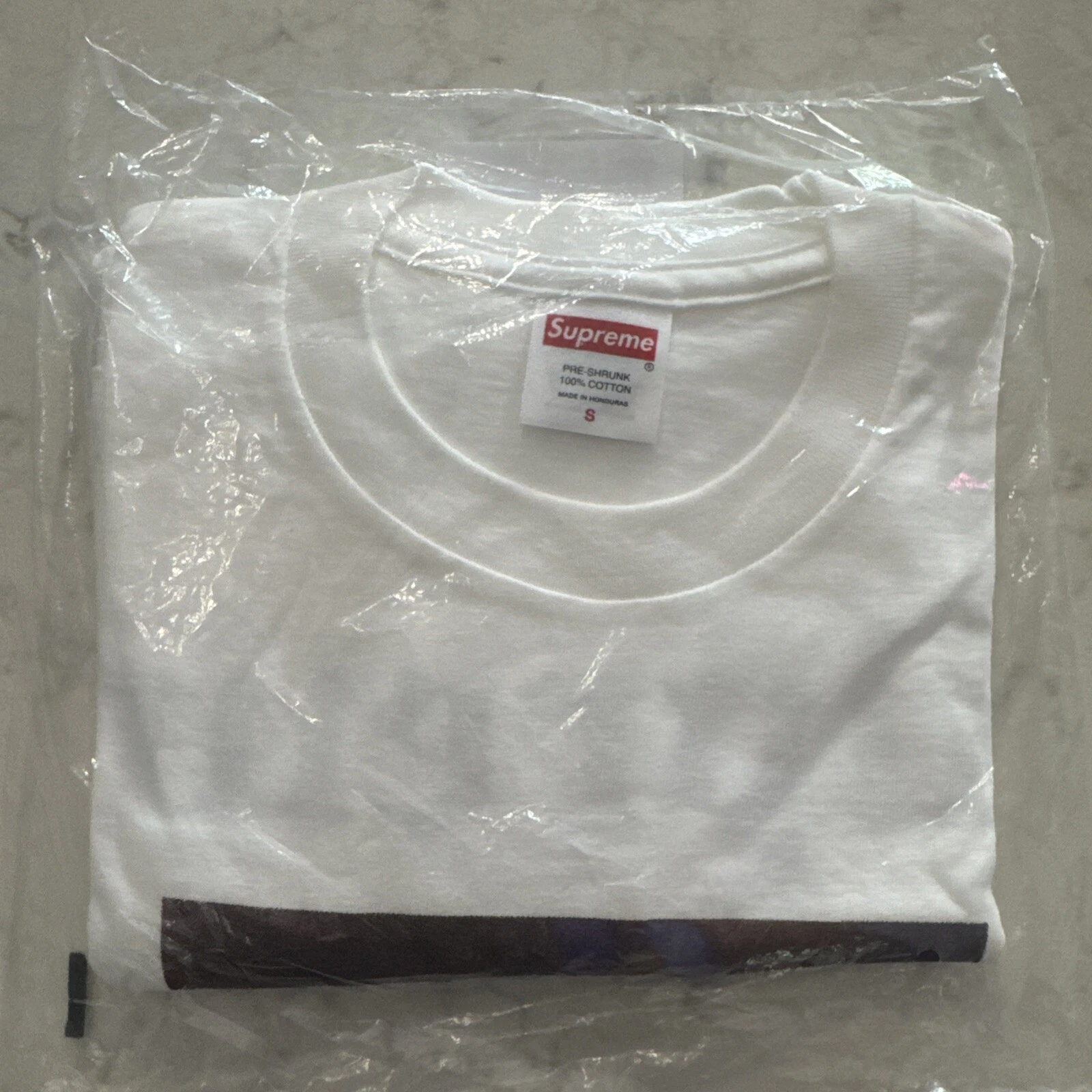 Tee shirt blanc neige Supreme taille S FW24 neuf scellé