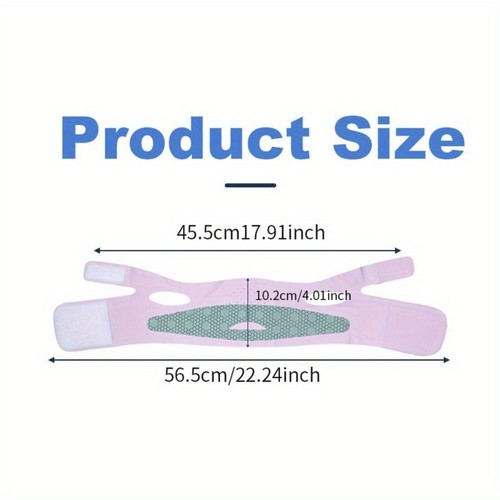Anti Wrinkle Face Slimming Bandage Comfortable Face Lift Up Strap Women - Picture 2 of 12