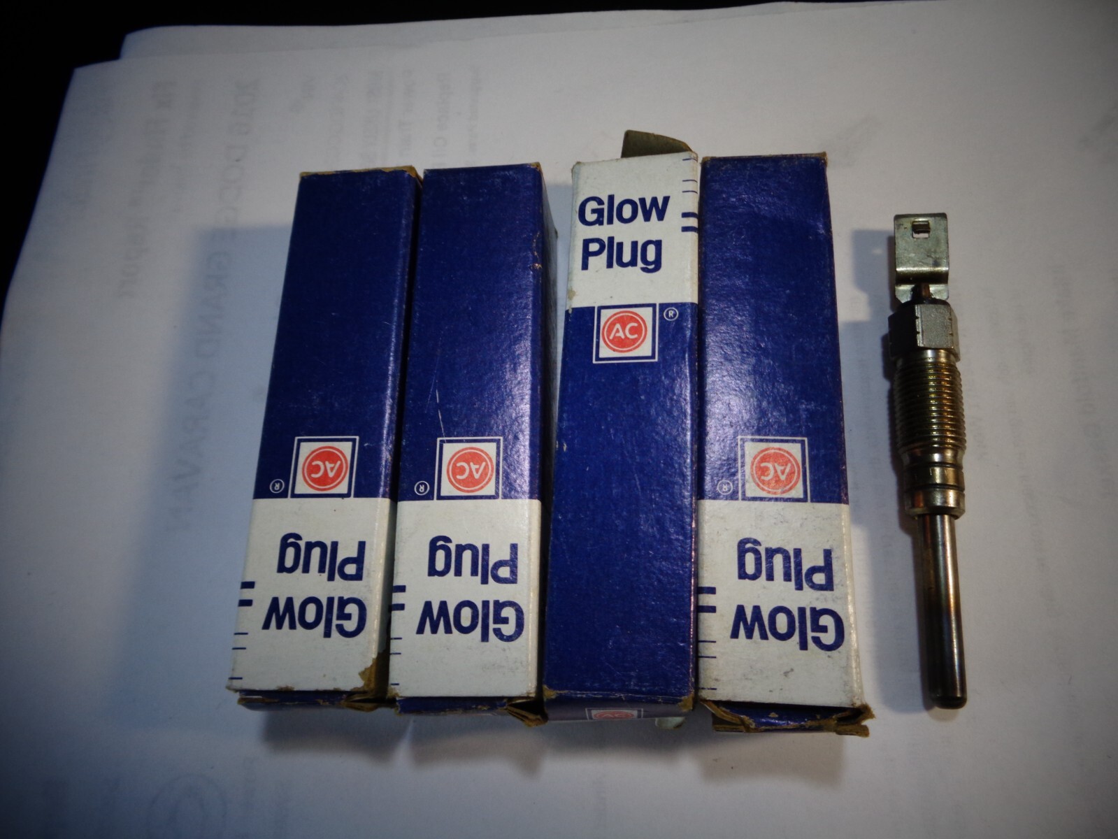 ACDELCO 8G/5613680 GLOW PLUG LOT OF 5