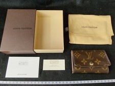 Used Lots of Auth Louis Vuitton Monogram KEY Cases, holders w/Box set-g0530-2
