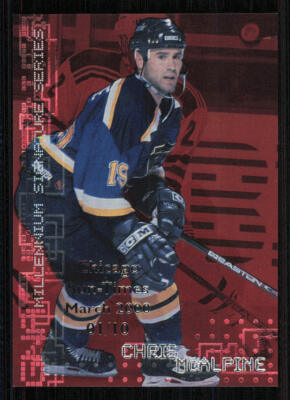 1999-00 BAP Millennium Chicago Sun-Times #207 Chris McAlpine /10