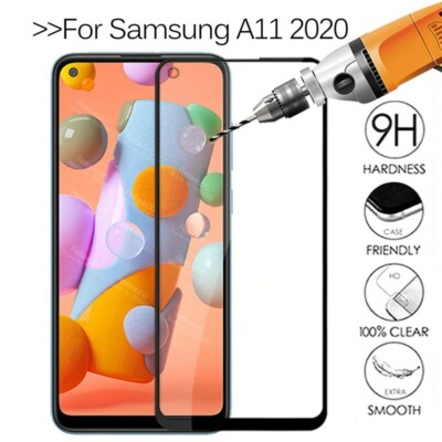 For Samsung Galaxy A01 Core, A01, A11, A21 Full Tempered Glass Screen Protector
