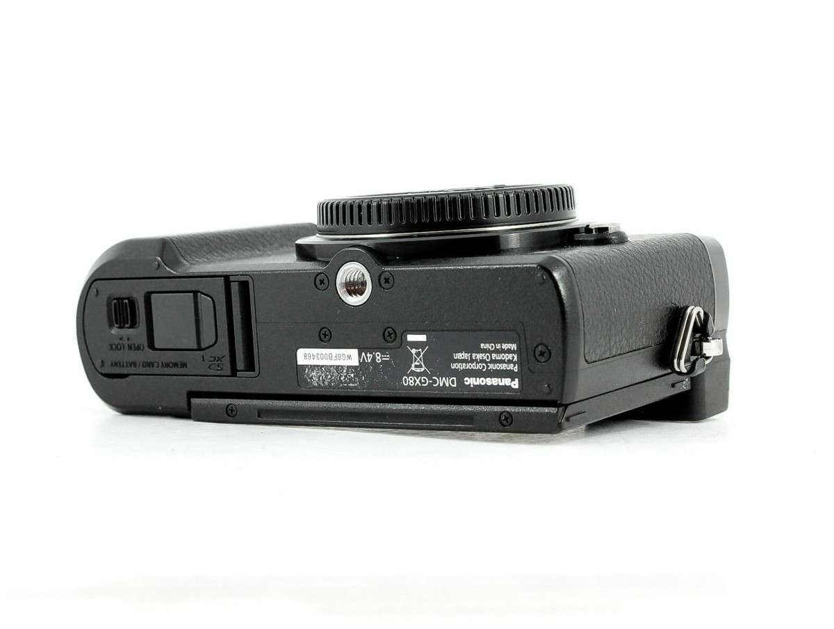 Panasonic LUMIX GX80 16.0MP Digital Camera - Black (Kit w/ 12-32mm