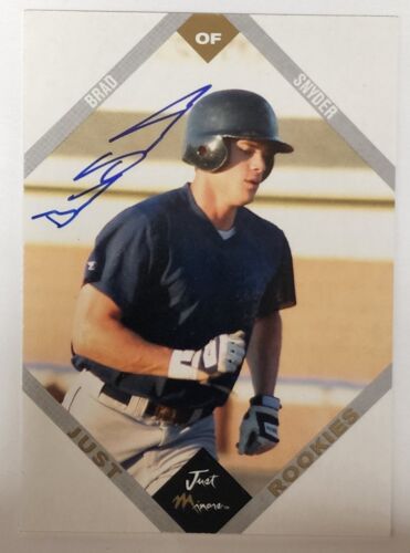 2003 Just Minors Just Rookies 276/875 Brad Snyder #66 Auto - Picture 1 of 2