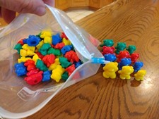 76 Counting Bears Homeschool Preschool Math Learning Educational Toys 3 sizes