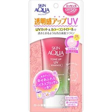 Skin Aqua Tone Up UV Essence Happiness Aura 80g SPF50 PA   Rose Color