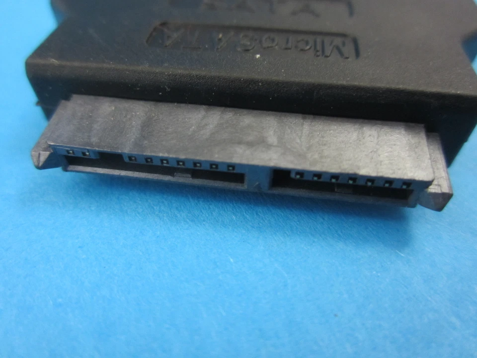 1.8" Micro SATA auf 2,5 SATA Adapter Connector SSD HDD Festplatten - Bild 4 von 4