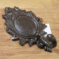 Garderobenhaken Gusseisen Wandhaken SchlüSselhaken Kleiderhaken Landhaus L72-B