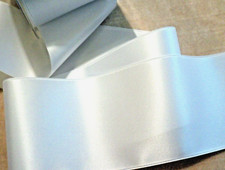 2" WIDE SWISS DOUBLE FACE SATIN RIBBON - WHITE