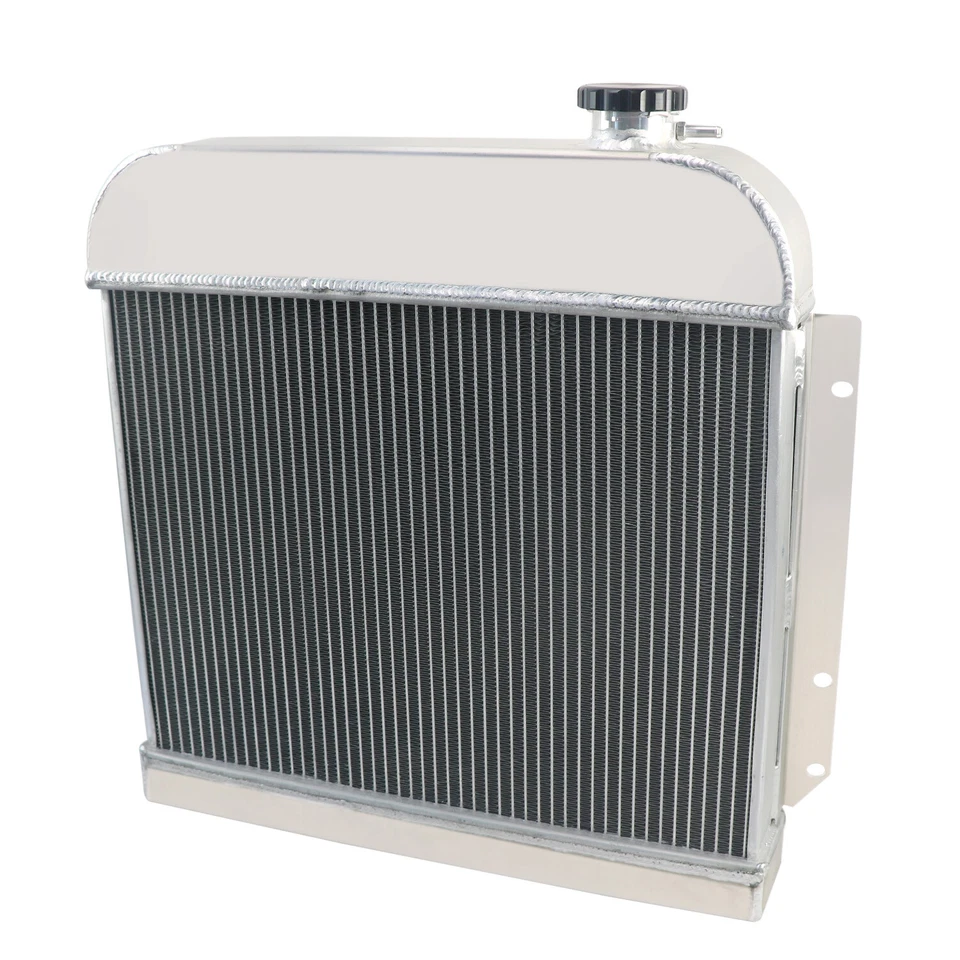 4-Row Aluminum Radiator Fit 1941-52 Plymouth Concord Special Deluxe Suburban - Imagem 3 de 4