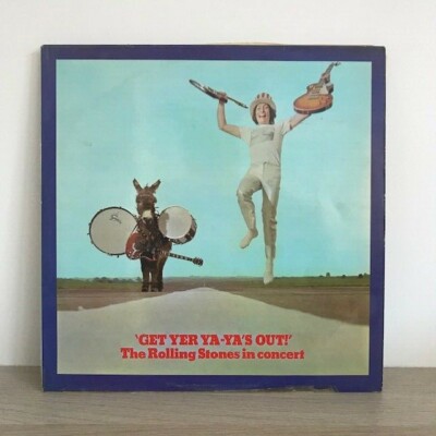 The Rolling Stones In Concert - Get Yer Ya-Ya's Out 12'' Vinyl LP 1970 Rock Decca