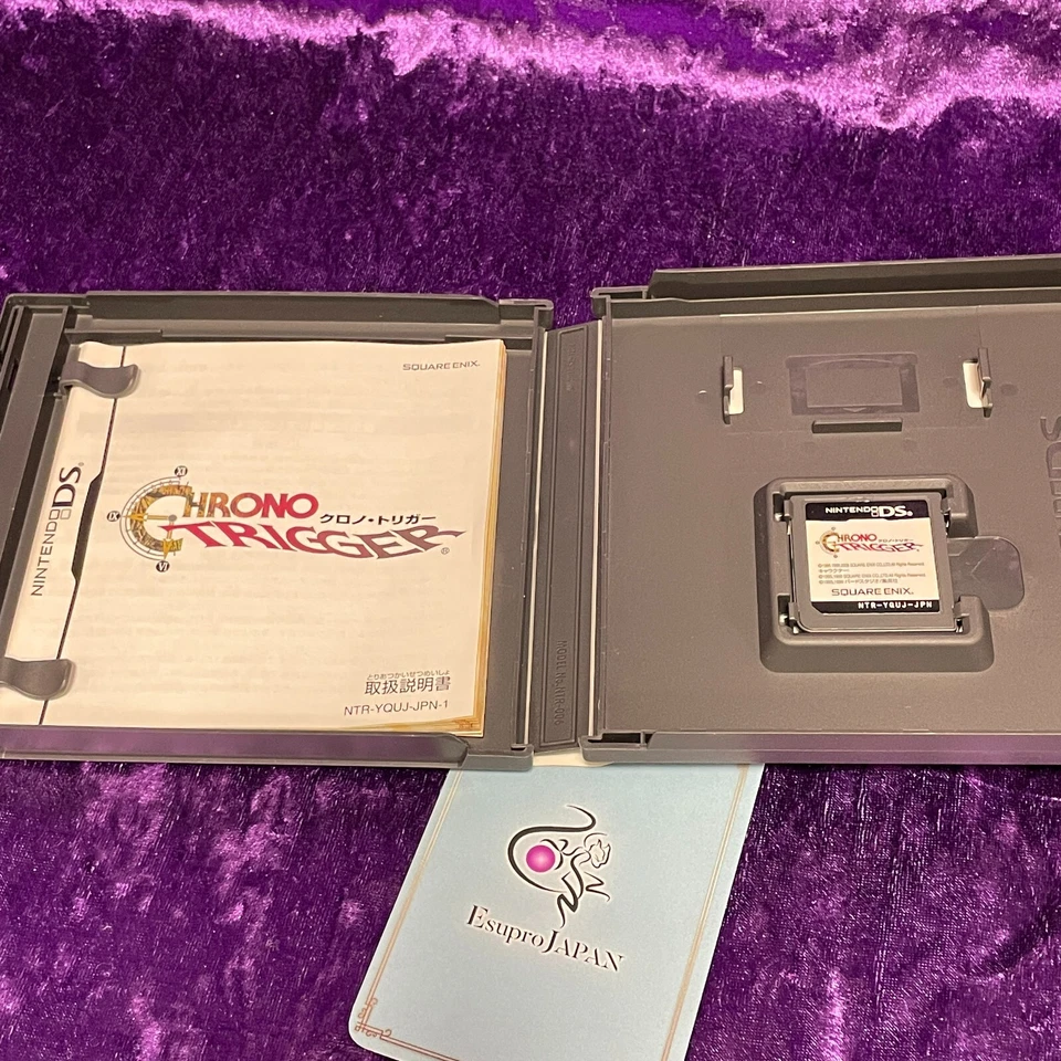 Chrono Trigger CIB Complete with Cartridge Case and Manual Nintendo DS Japan - Image 3 of 4