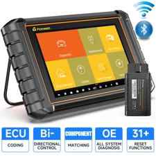 FOXWELL Bluetooth Bidirectional Car OBD2 Scanner Diagnostic Tool E-CU Coding