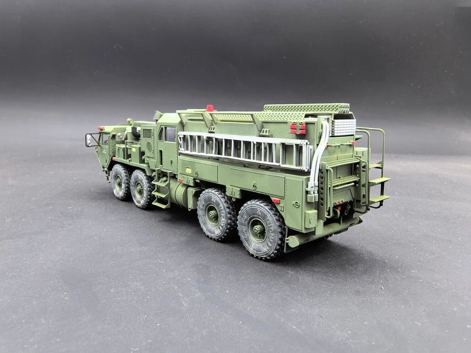 Camión de Bomberos Táctico M1142 Ejército de Estados Unidos Hecho a Mano 1/72 Modelo Acabado Pintado Foto 3 de 4