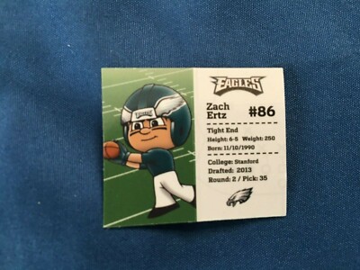 NFL Teenymates Series 7 Pocket Profile Eagles ZACH ERTZ *Loose/NEW* BU