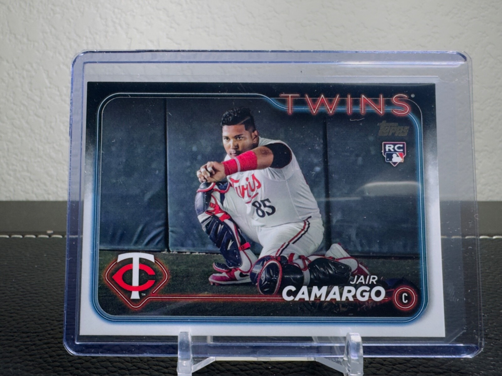 2024 Topps Update Jair Camargo Golden Mirror SSP Rookie RC Twins #US314
