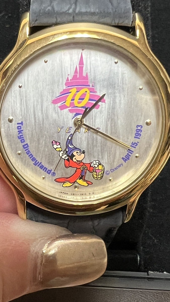 Disneyland team pride 95 tinkerbell limited edition 2453/3000 ladies watch DISNEY DISNEYLAND 1995 40TH ANNIVERSARY TEAM PRIDE LE 2288  main image 2