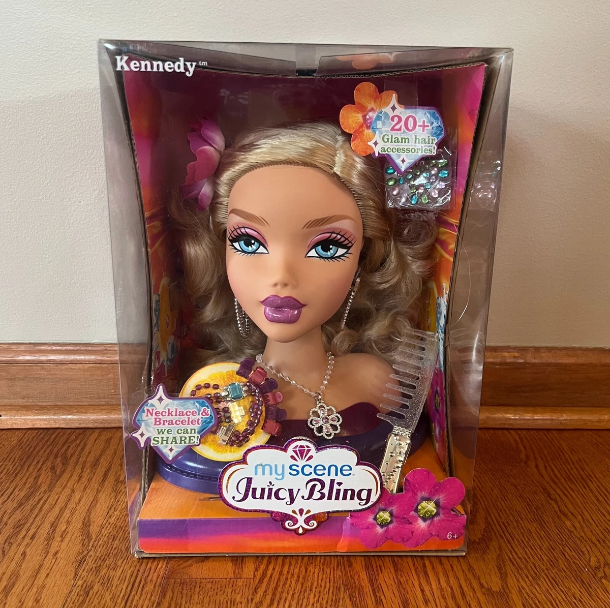 MyScene Juicy Bling - Kennedy Styling Head with Accessories - Brand New/In  Box