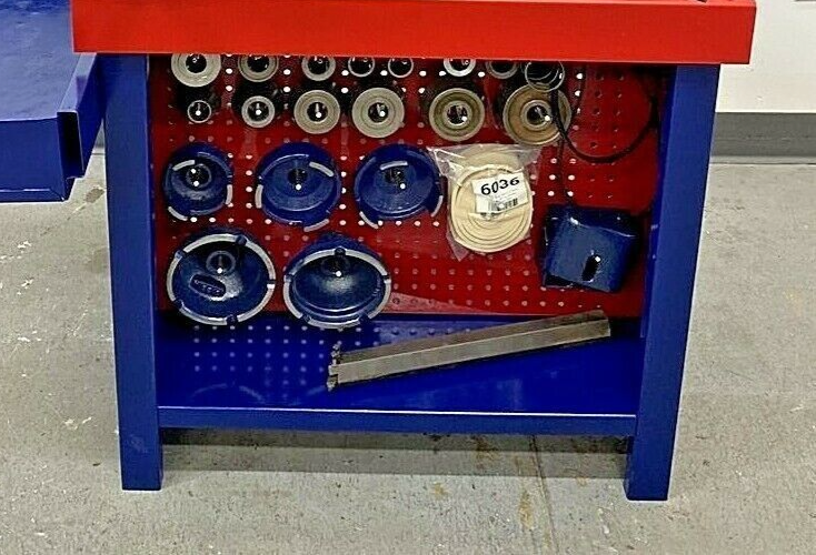 Ammco 4000 Disc & Drum Brake Lathe with Standard Adapter Kit & Bench eBay