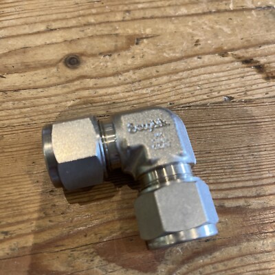 Edelstahl Swakelok Rohrverschraubung, Überwurfbogen, 12 mm Rohr OD SS-12M0-9