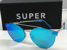 RetroSuperFuture Tuttolente Giaguaro Azure VSF Sunglasses 53mm NIB