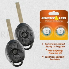 2 For 2005 2006 2007 Replacement Mini Cooper S EWS systems Remote Keyless Entry