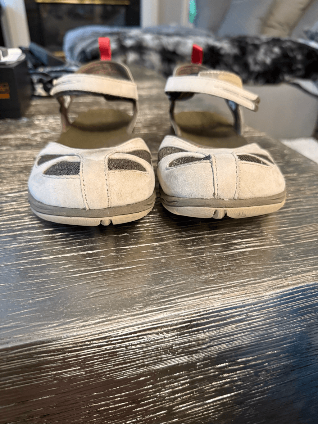 Scarpe Merrell Siren Wrap Q2 alluminio grigio Mary Jane cinturino alla caviglia taglia 10 usate in ottime condizioni