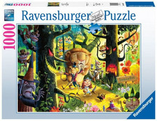 Lions Tigers & Bears Oh My Ravensburger 1000 Pc Jigsaw Puzzle Dean MacAdam NEW
