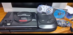 Sega Genesis Model 1 + Sega CD Model 2 Console Bundle Tested Working Well