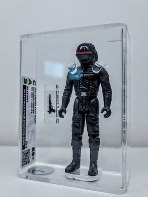 Vintage Kenner Star Wars IMPERIAL GUNNER POTF Last 17   CAS 85+ GOLD afa
