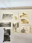 Vintage WW1 - 1940 Military Uniforms Vaudeville Boxing Biplane Historical Shots