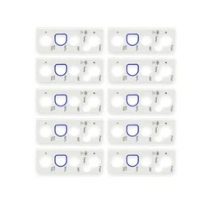 10 PCS Compatible Front Connector Bezel Spo2 NIBP Temp Text, for Philips M3001A